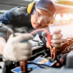 Señales de batería de auto en mal estado